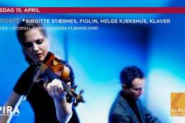 Birgitte Stærnes, fiolin og Helge Kjekshus // klassisk Flekkefjord