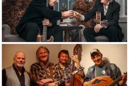 Konsert med The Bills. Bill Booth og Bill Troiani.