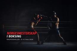Norgesmesterskap i boksing for senior elite og junior (U19) 2026