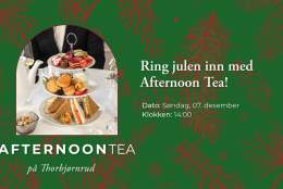 Afternoon Tea med julestemning på Thorbjørnrud