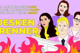 Desken Brenner – Live i Kilden