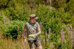 Frisbee golf in Bortelid