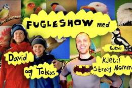 Fugleshow med David og Tobias!