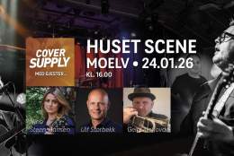 Cover Supply med med gjester besøker Moelv.