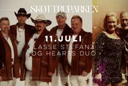 Lasse Stefanz og Hearts Duo i Skøttruparken