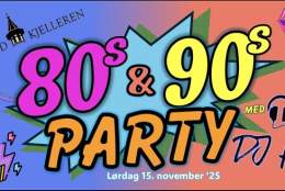 80s & 90s PARTY med DJ HOG!
