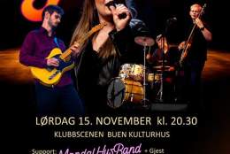 Mandal Bluesklubb: Goldie X, på Buen Kulturhus