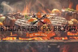 Grillaften på brygga