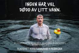 Ingen har vel dødd av litt vann.