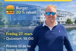 Quizkveld på Mandal Hotel med Aril Wiggen