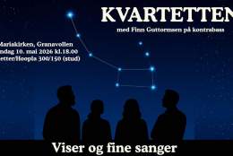 KVARTETTEN - Viser og fine sanger