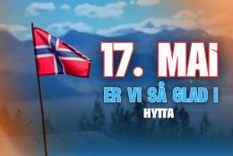 17. mai på HYTTA