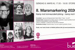 8.mars: Kamp mot kvinneundertrykking – kamp mot krig