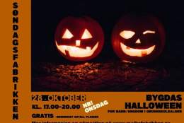Bygdas Halloween - Kapp Mjølkefabrikk