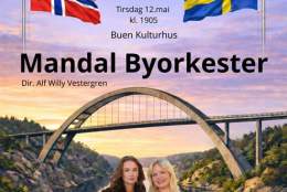 Mandal Byorkester: Norsk - Svensk forbrødring. På Buen Kulturhus