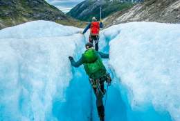 Gletscherwandern & RIB auf dem Tunsbergdalsbreen, Luster
