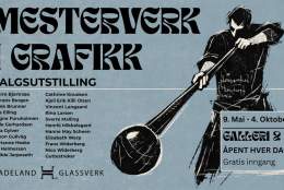Mesterverk i Grafikk - sommerens store kunstsatsing på Hadeland Glassverk