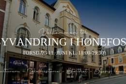 Byvandring i Hønefoss