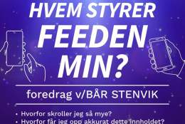 Hvem styrer feeden min? foredrag ved Bår Stenvik