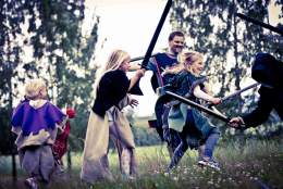 Eventyrspill ved Veien kulturminnepark