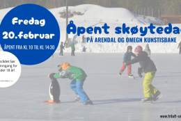 Åpen dag på Arendal og omegn kunstisbane