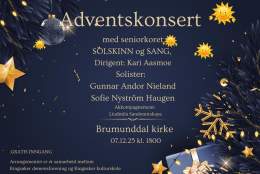 Adventskonsert i Brumunddal kirke