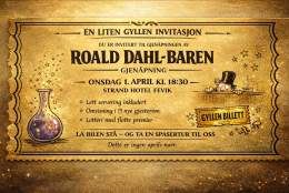 Gjenåpning av Roald Dahl  baren