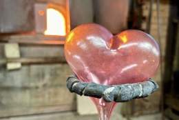 Blås ditt eget glasshjerte