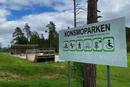 Konsmoparken aktivitetspark og frisbeegolfbane