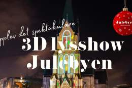 3D Lysshow Julebyen Kristiansand