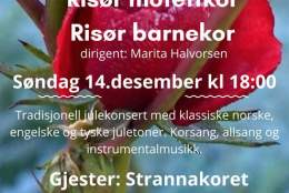 JULEKONSERT I RISØR KIRKE