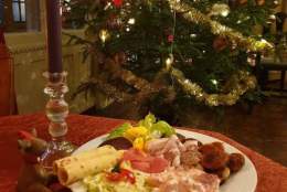 Julelunsj og landhandleri på Negarden 1897