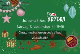 Julesmak på Krydra lageret
