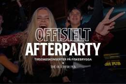 Afterparty etter Tirsdagskonserter på Fiskebrygga