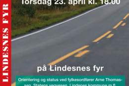 Ny vei fra E39 til Spangereid og GE Healthcare + kveldsomvisning