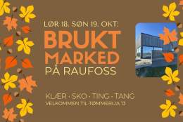 Bruktmarked på Raufoss