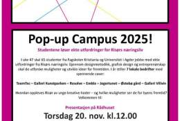 Pop-up Campus - BeyondRisør