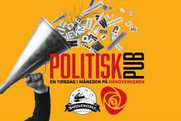 Politisk pub på Håndverkeren