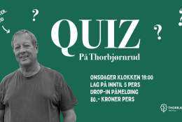 Quiz på Thorbjørnrud med Arvid
