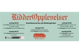 RidderOpplevelser - gratis konsert