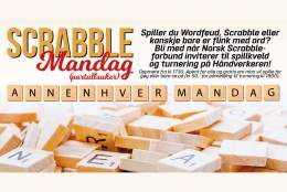 Scrabble-mandag på Håndverkeren