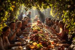 Siciliansk Sharings 4-retters meny