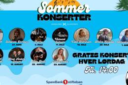 Sommerkonserter på Hadeland Glassverk