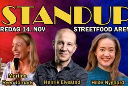 Standup på Streetfood Arendal