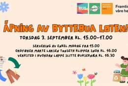 Åpning av BytteBUA Løten!