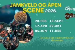 Jamkveld og åpen scene med Gitaristene gitarskole