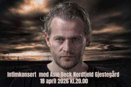 Intimkonsert med Asle Beck