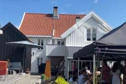 Sesongåpning av Bakgårdscafeen til Landøy Brød & Pizza