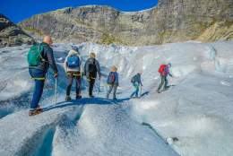 Gletscher Wanderungen