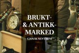 Brukt- og antikkmarked i Gjøvik